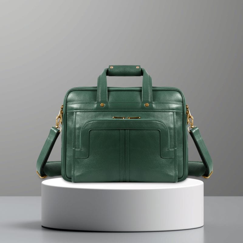 Signature Office Carry – Premium Leather Office Bags for Men from UZR