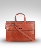 UZR Slim Mac Croco Bag (Orange)