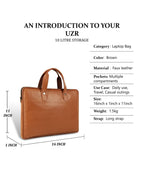 UZR Sleek PU Laptop Bag