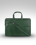 UZR Slim Mac Croco Bag (Green)