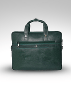 UZR Messenger Croco Large Bag (Hunter Green)