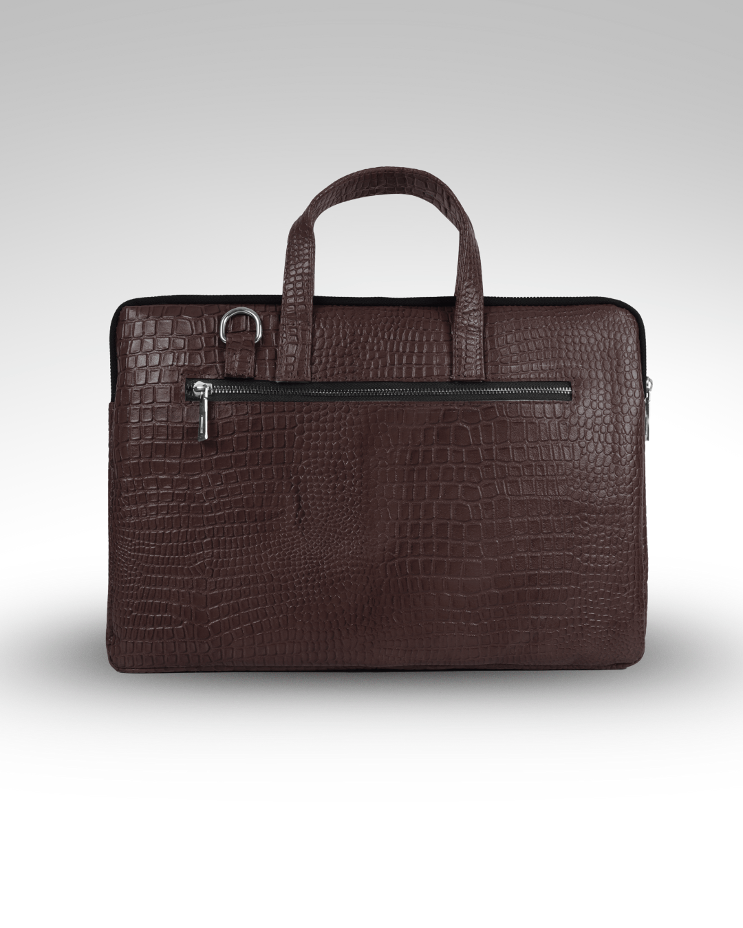 UZR Slim Mac Croco Bag (Brown)