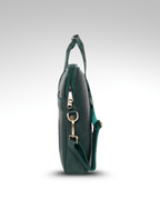 UZR Messenger Croco Large Bag (Hunter Green)