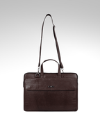 UZR Slim Mac Croco Bag (Brown)