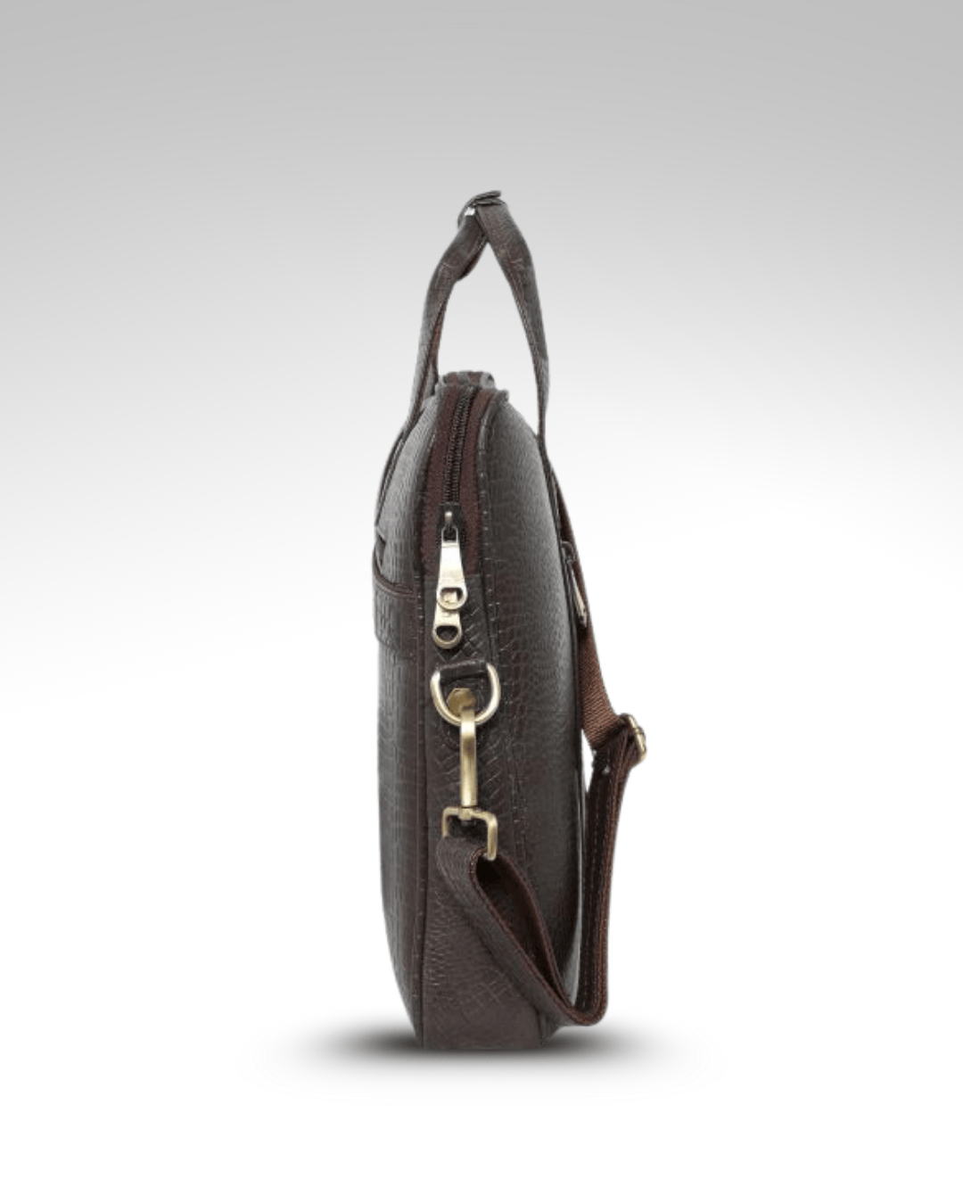 UZR Messenger Croco Large Bag (OxBlood)