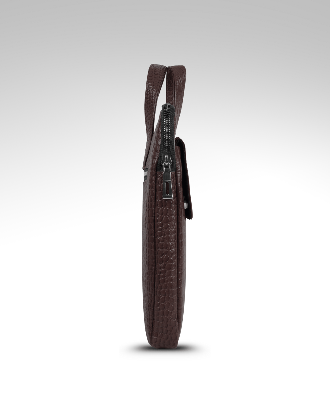 UZR Slim Mac Croco Bag (Brown)