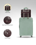 UZR Messenger Croco Large Bag (Burgundy)