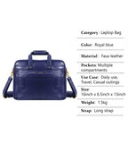 UZR Noir Luxe Classic Bag (Blue)