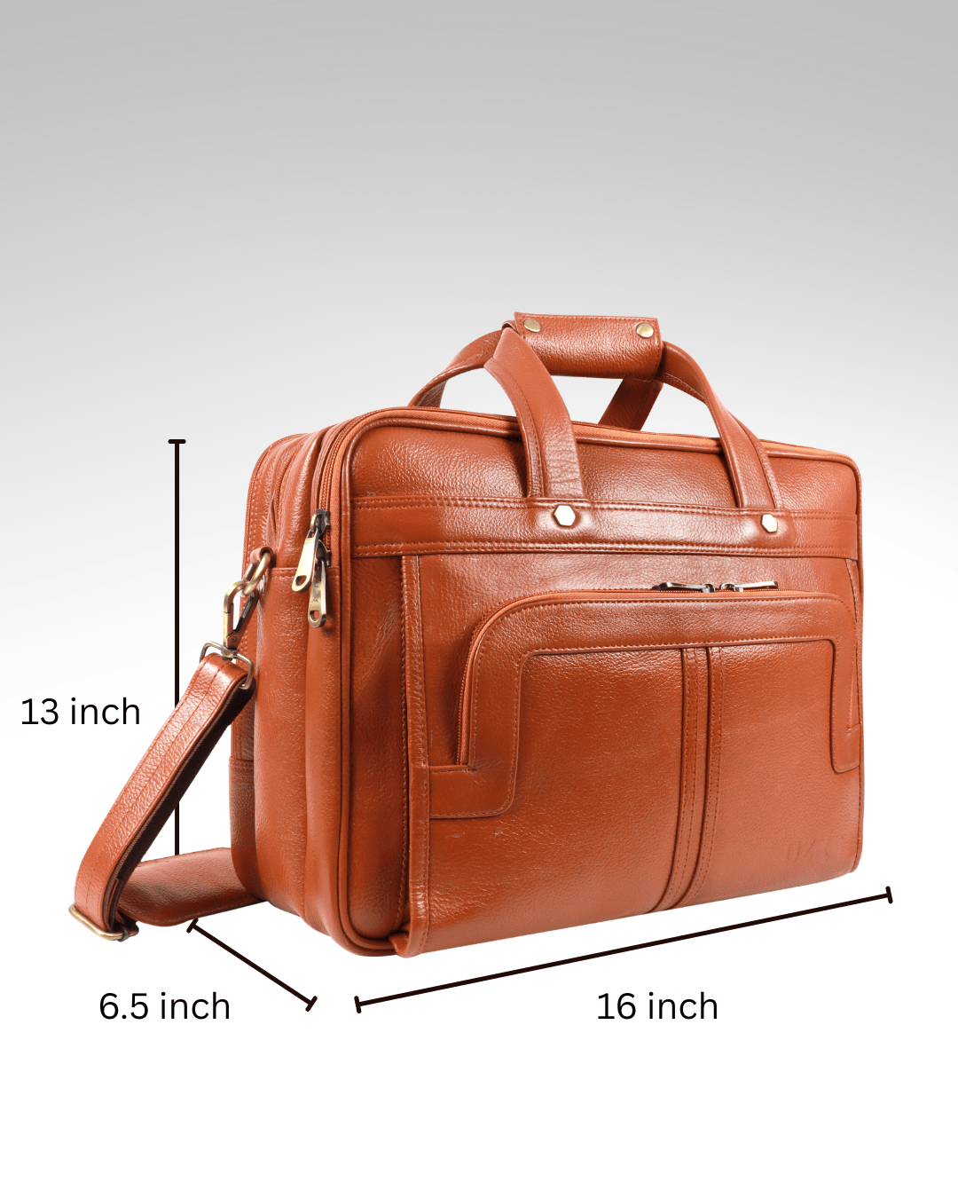 UZR Noir Luxe Classic Bag (Orange)