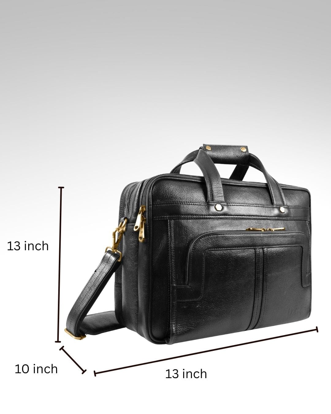 UZR Noir Luxe Classic Bag