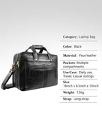 UZR Noir Luxe Classic Bag