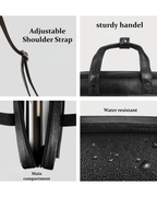 UZR Premium Messenger Prime Bag (Black)