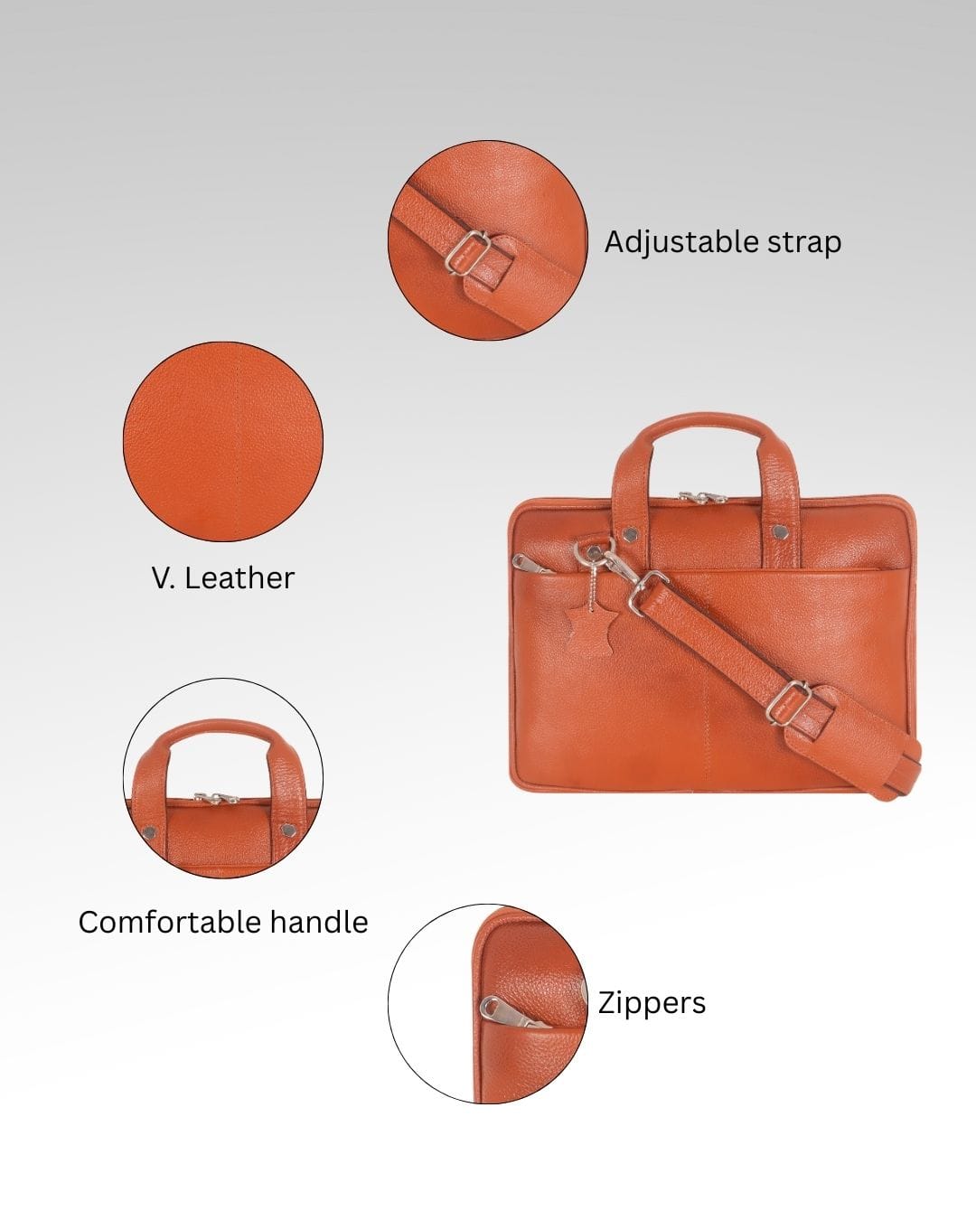 UZR Core Carry Unisex Bag (Dark Orange)
