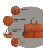UZR Premium Messenger Prime Bag (Dark Orange)
