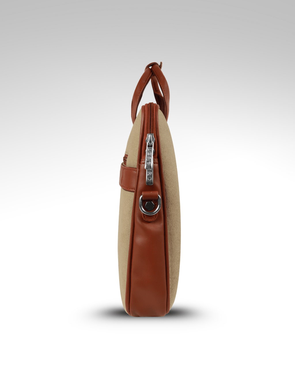 Canvas Laptop Bag by UZR – Executive Canvas & Faux Leather Laptop Bag for Men