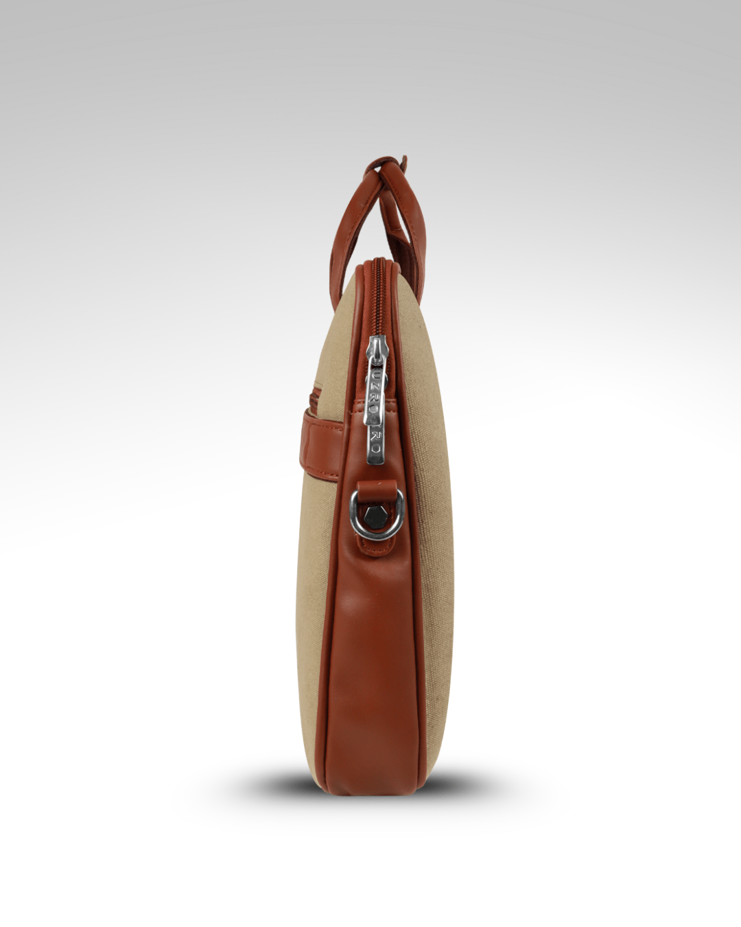 Canvas Laptop Bag by UZR – Executive Canvas & Faux Leather Laptop Bag for Men