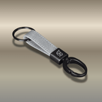 Compact 4 pc Gray corporate gift set A5 size Notebook, Metal pen, Metal PU Keychain, Metal Card holder