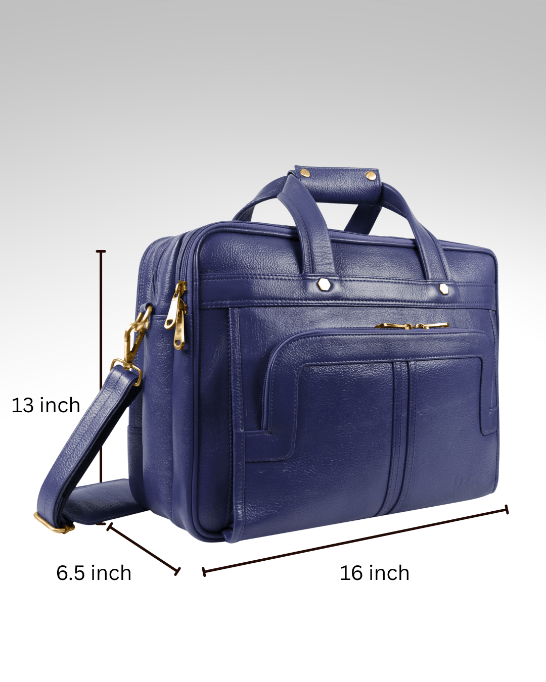 UZR Noir Luxe Classic Bag (Blue)