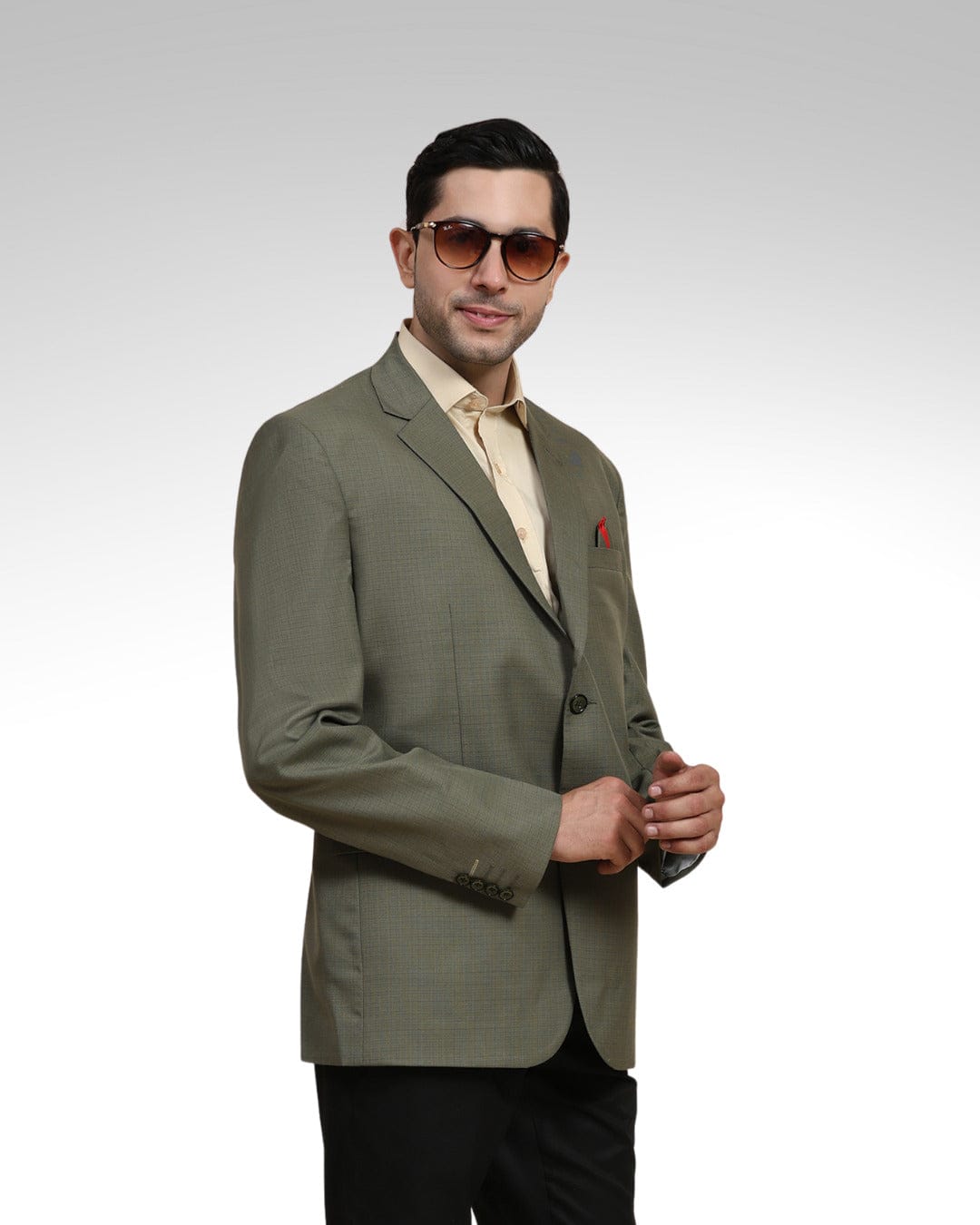 Olive Regent Premium Blazer