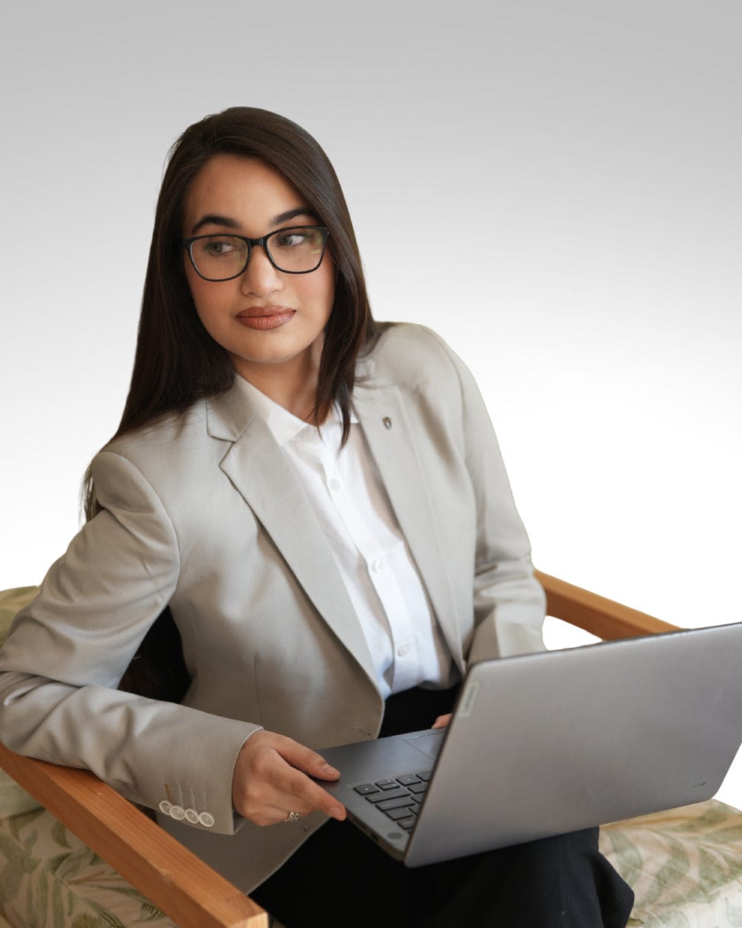 SableTone Premium grey blazer